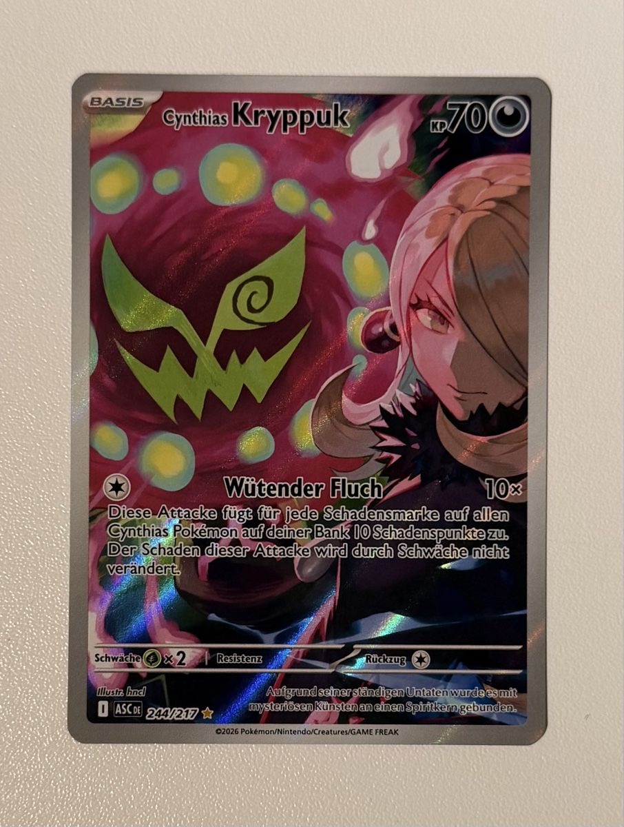 Pokémon Sammelbilder & Trading cards: Cynthias Kryppuk #244 – Neu (gemäss Beschreibung) aus Au SG von Bego1