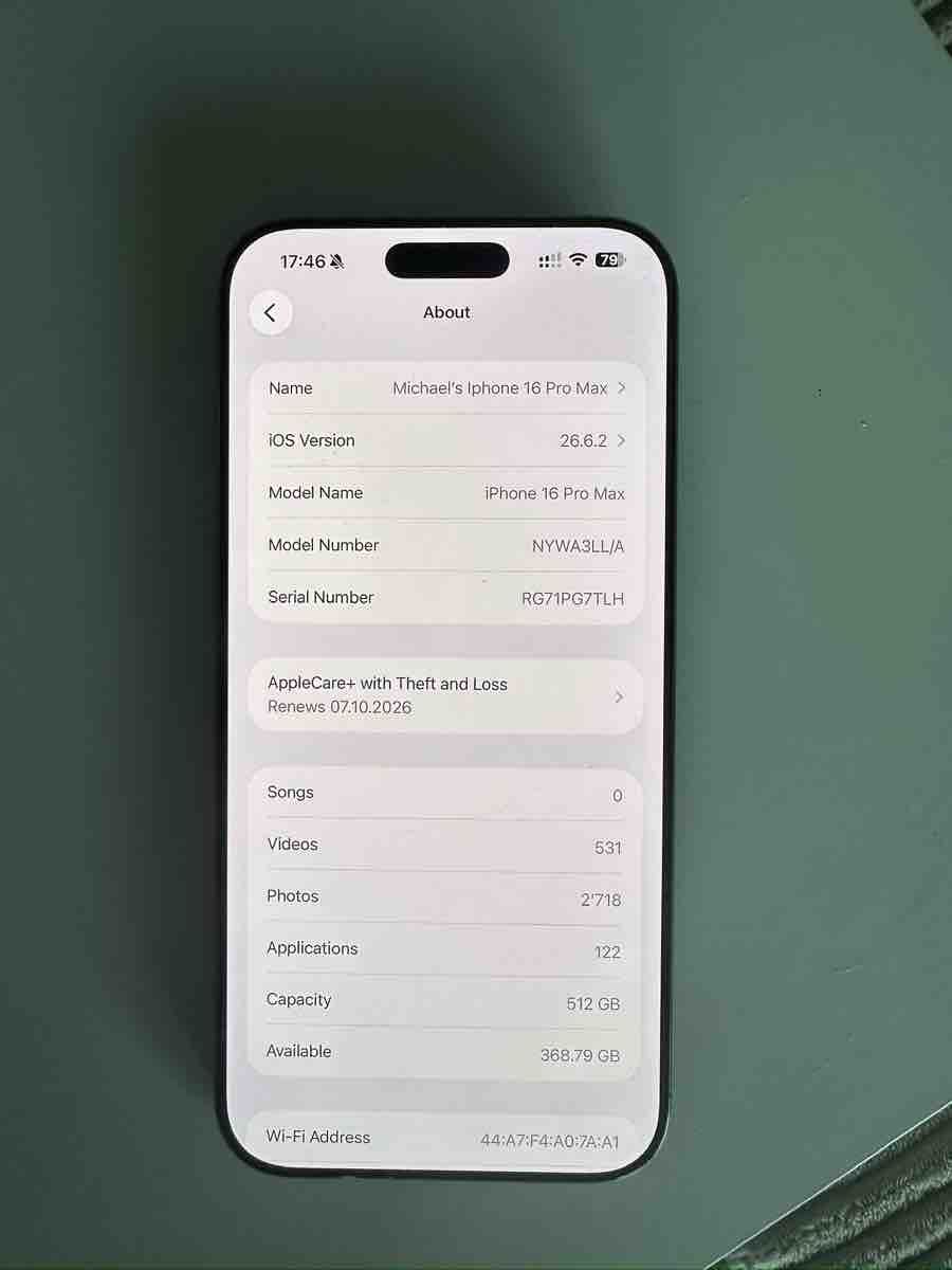 Apple Handys / Smartphones: Apple iPhone 16 Pro Max 512GB – Neu (gemäss Beschreibung) aus Dübendorf von Tristan123 5