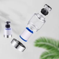 Wasser Wasserhahnfilter Leitungswasser mit 4xErsatz Filter