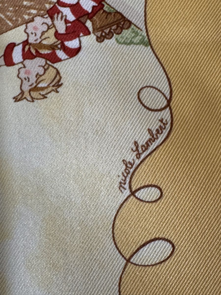 Hermès Foulard & Sciarpe: Hermès gavroche neuf 31x31 cm Les Triplés – Nuovo (secondo la descrizione) da Genève venduto da HappyLifestyle 5