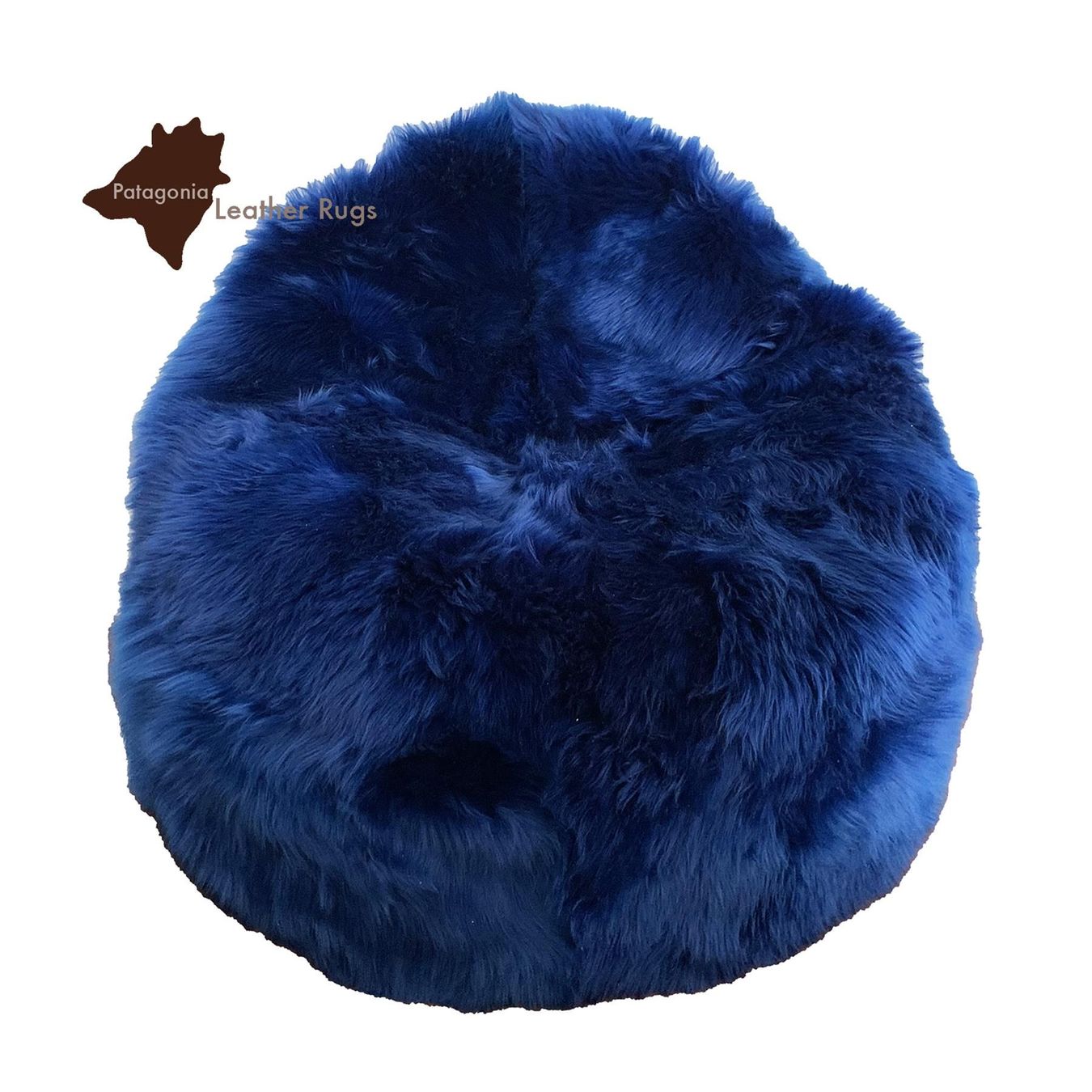 Poltrone: Lammfell Sitzsack Navy blue – Nuovo e nell'imballaggio originale da Arbedo venduto da patagonialeatherrugs