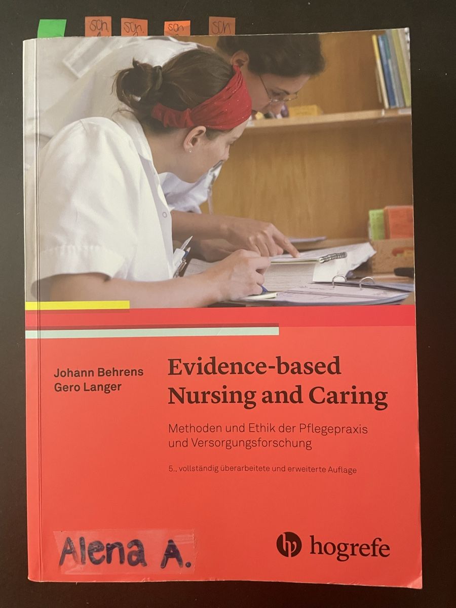 Libri: Evidence based Nursing and Caring, top Zustand! – Usato da Visp venduto da Stebar1966 3