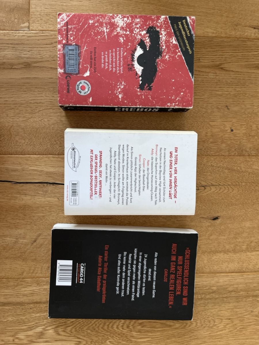 Libri: Bücherset Thriller – Usato da Igis venduto da ame_9qrb 1