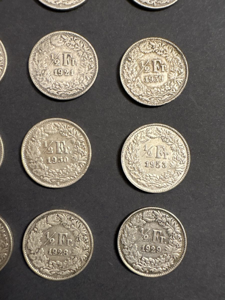 Toutes les monnaies: Schweizer Münzen – D'occasion à Flawil par Mum5 3