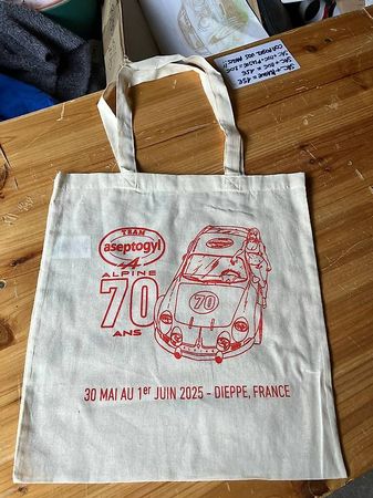 Tote-bag Alpine Aseptogyl- Alpine 70 ans série limitée 200ex