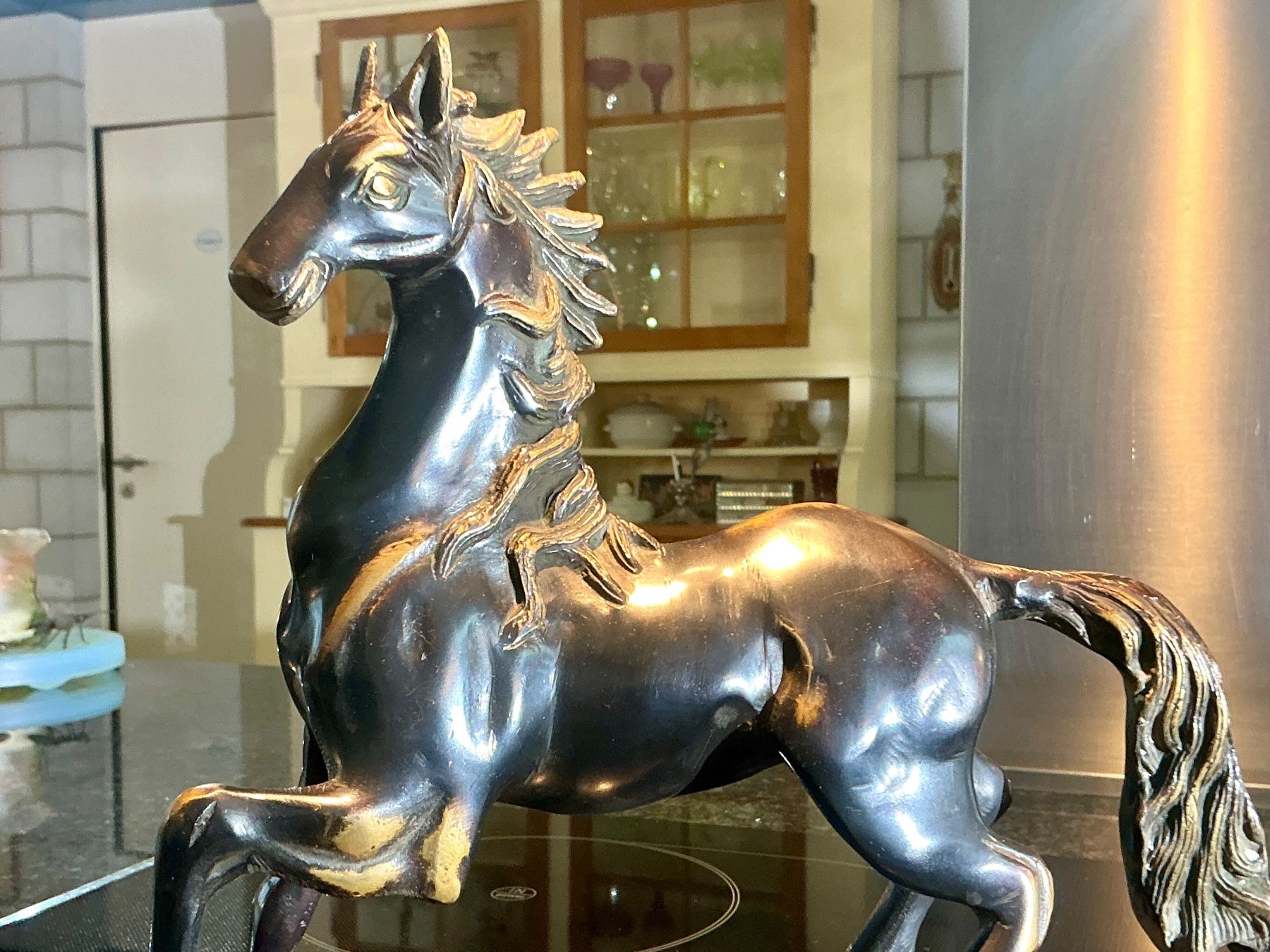 Sculture & Statue: VINTAGE SKULPTUR PFERD BRONZE, 2804 GR – Usato da Biglen venduto da Limarkt 1