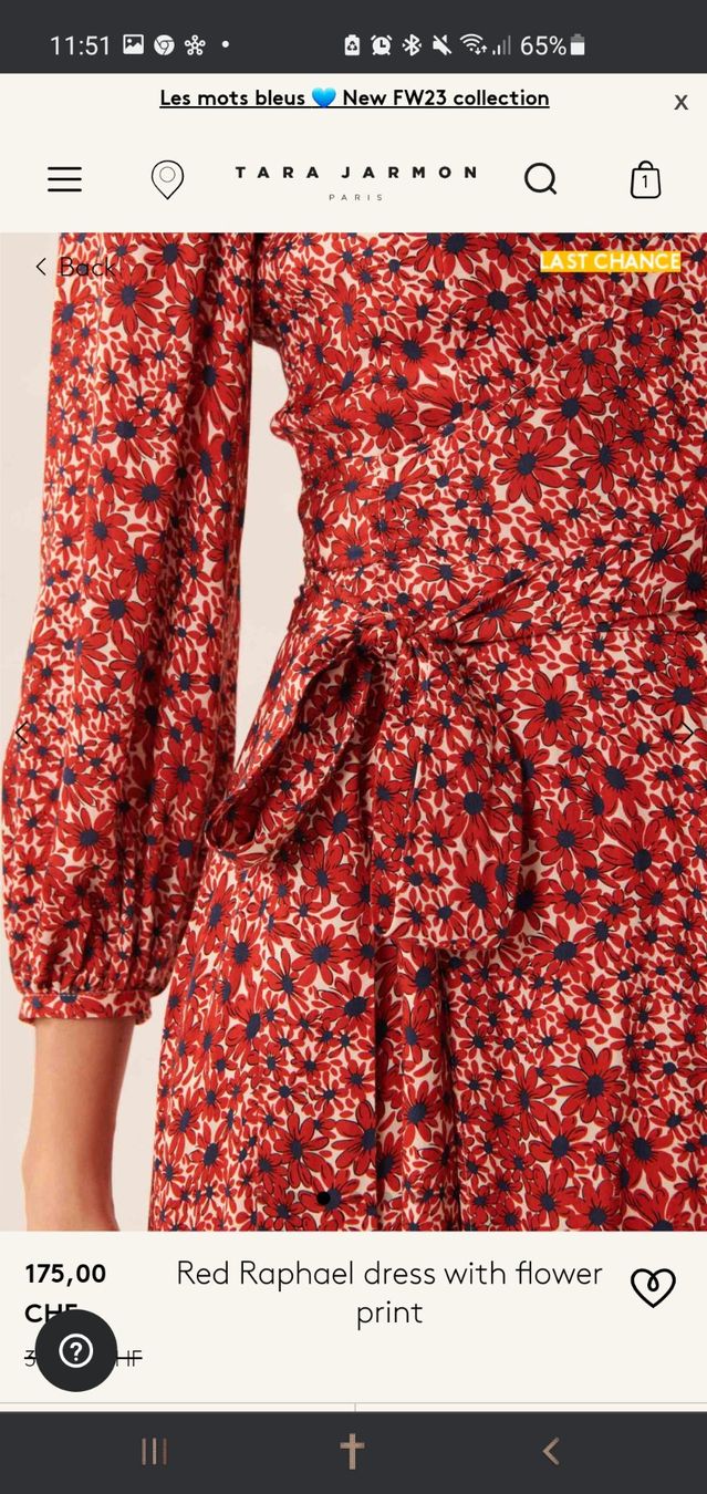 Tara Jarmon Vestiti: Tara Jarmon Wickelkleid – Usato da Zürich venduto da Enila1977 1