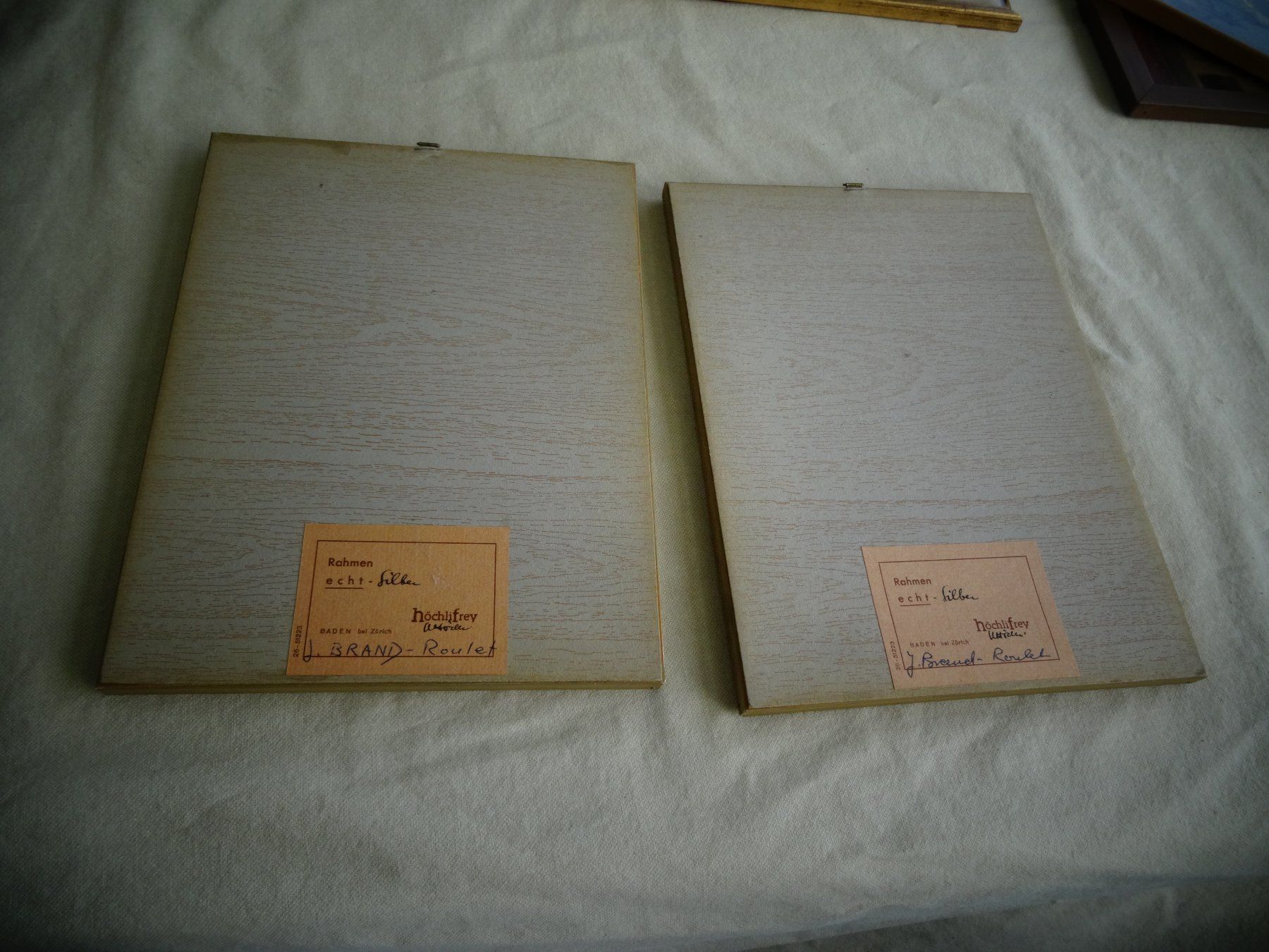 Bilderrahmen: 2 Bilder mit Silberrahmen – Gebraucht aus Neerach von jenny062 4