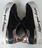Replay Sneaker Schwarz Glitzer Gr. 40