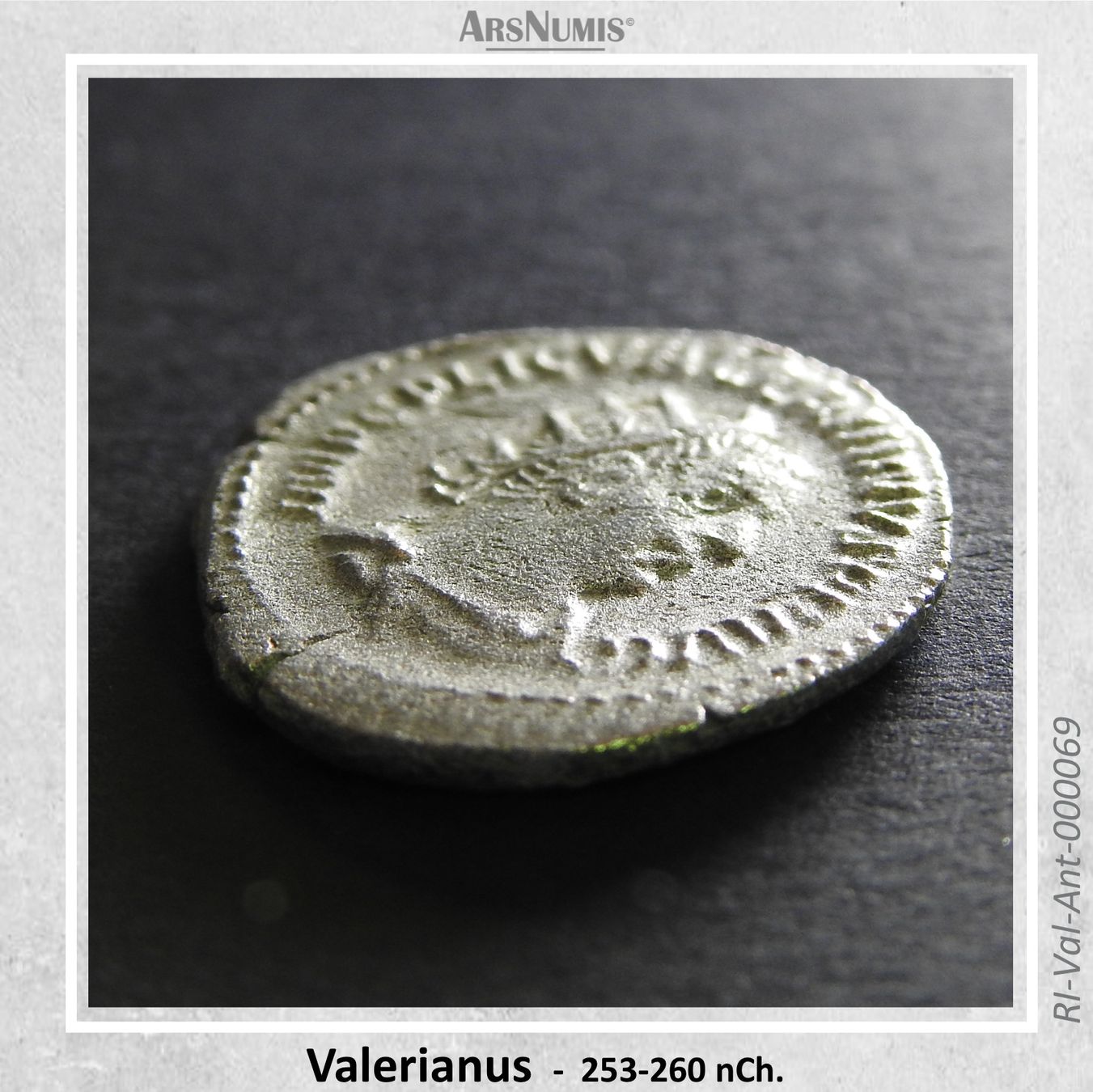 Alle Münzen: Römische Silbermünze - Valerianus – Gebraucht aus Oberwil b. Zug von ArsNumis 2