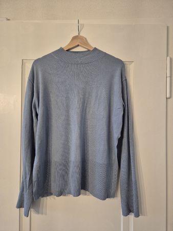 H&m Mama Pullover blau neuwertig 70% Viskose Gr. S