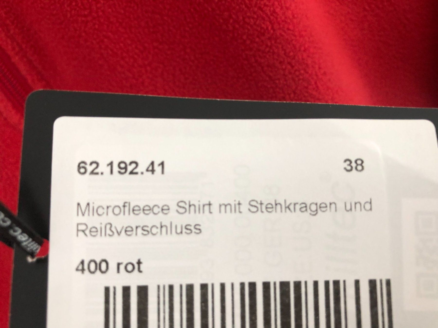 Killtec Maglioni & Felpe: Microfleece-Shirt 38, rot, neu, Killtech – Nuovo e nell'imballaggio originale da Hünenberg See venduto da dustein 3