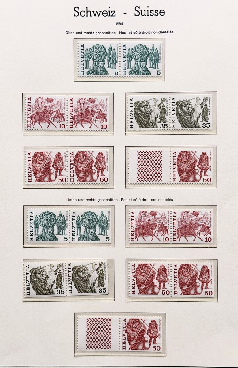 Tutti i francobolli: Frankatur CHF 100.- postfrisch – Nuovo (secondo la descrizione) da Glattbrugg venduto da Artos67 1