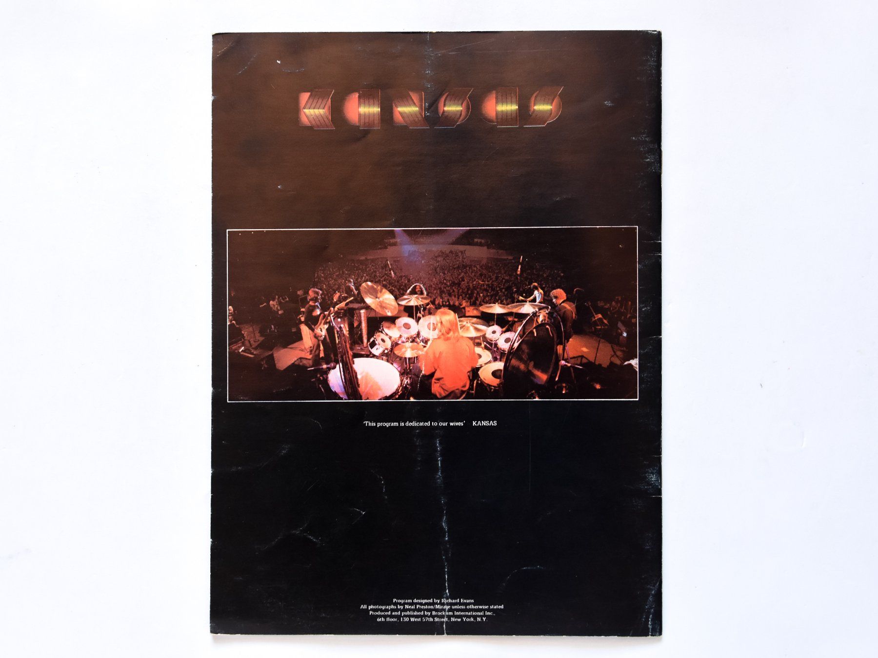 Riviste & Magazine: Kansas Official Tour Program (RARE) – Usato da Belmont-sur-Yverdon venduto da ag97 3