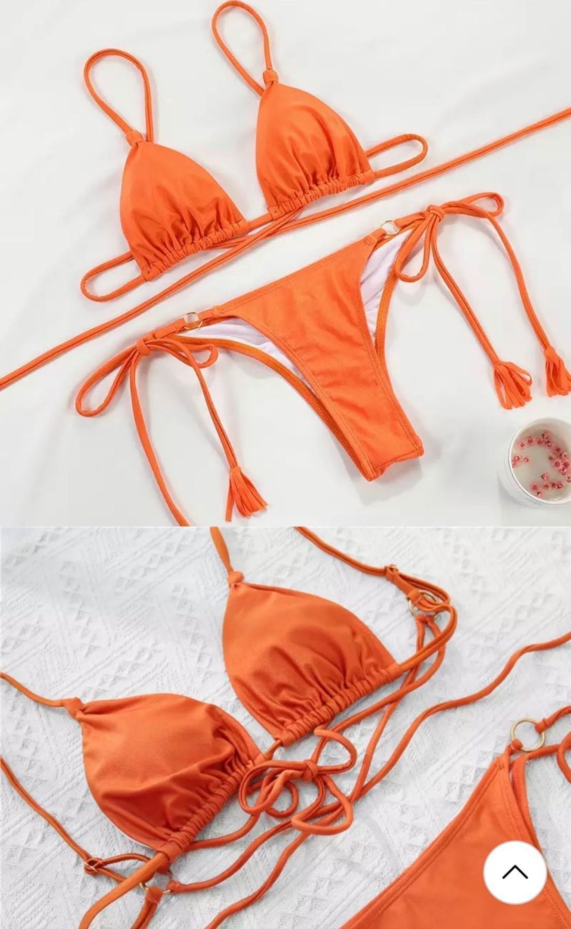 Badekleider & Bikinis: NEU Set 2 Bikini Orange & Tiger Grösse S – Neu (gemäss Beschreibung) aus Zug von MC2CC 1