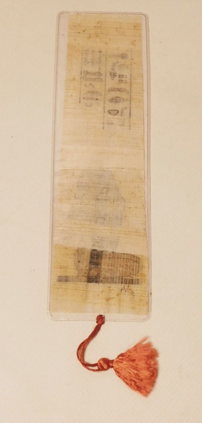 Altre raccolte & rarità: Lesezeichen im echten ägyptischen Papyrus – Usato da Emmenbrücke venduto da Neverlaand-22 2