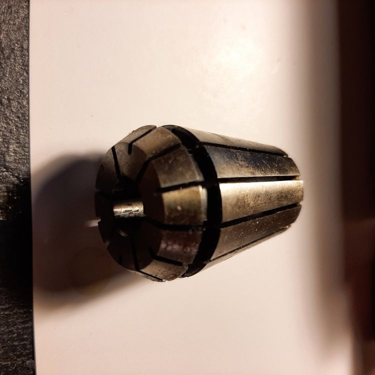 Sourcing Map 3x Spannzangen 1/4 Zoll - Für Trimmer Werkzeug 3703/3701 Metall