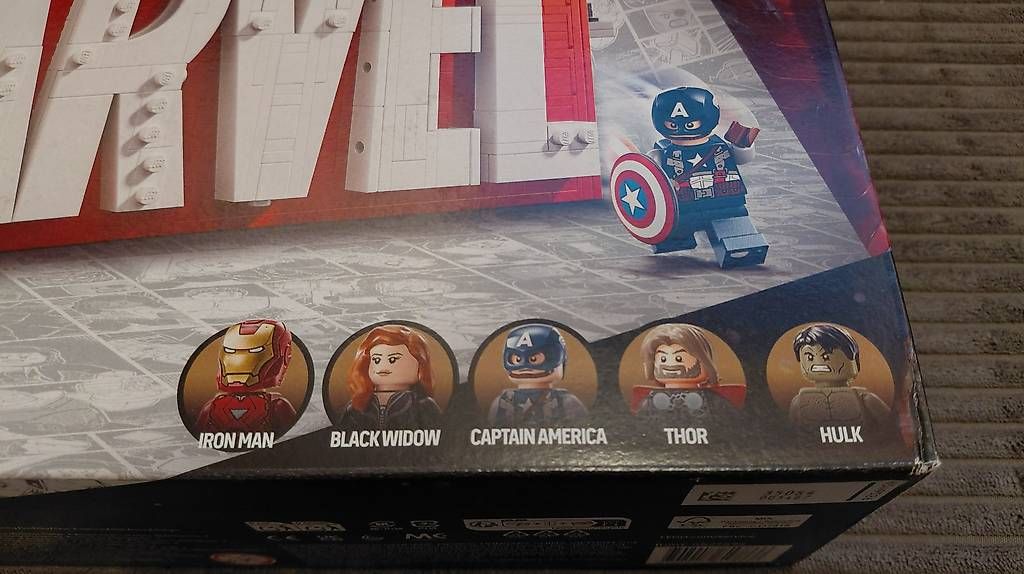 Marvel Kit di costruzioni: Lego 76313, Marvel Logo und Minifiguren – Nuovo e nell'imballaggio originale da Eschlikon TG venduto da Sepp19 3