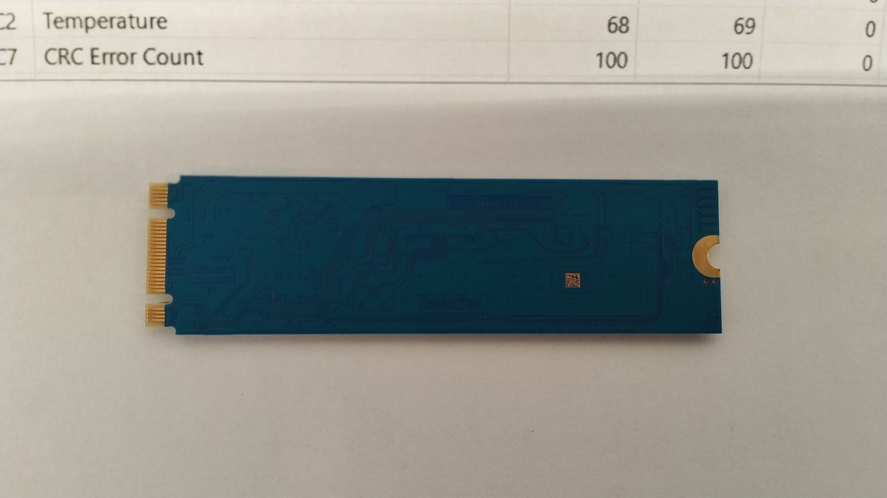 Western Digital Harddisks: WD Blue 1TB SSD M.2 2280 gewipt – Gebraucht aus Wallisellen von mic_gg2g 1