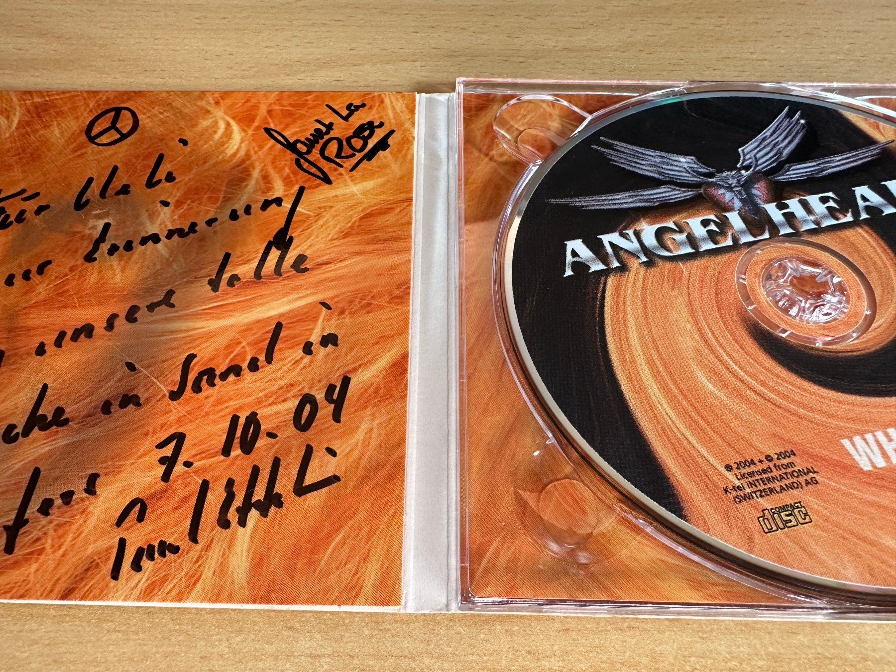 CDs: Angelheart – Whoa! – Gebraucht aus Rikon im Tösstal von Alpenmutz 2