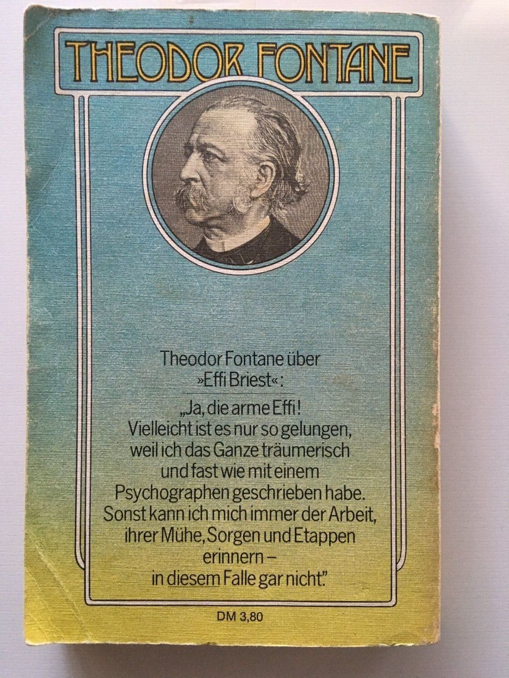 Libri: Theodor Fontane: Effi Briest – Usato da Effretikon venduto da Vesta02 1