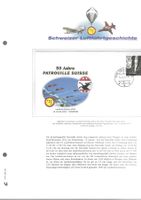 Schweizerische Luftfahrtgeschichte 50 Jahre PATROULLE SUISSE