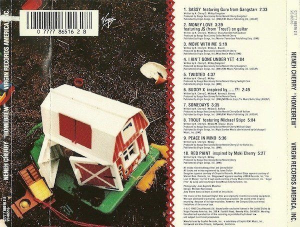 CD: Neneh Cherry - Homebrew [Virgin] – Usato da Unterbäch venduto da oqlib 1