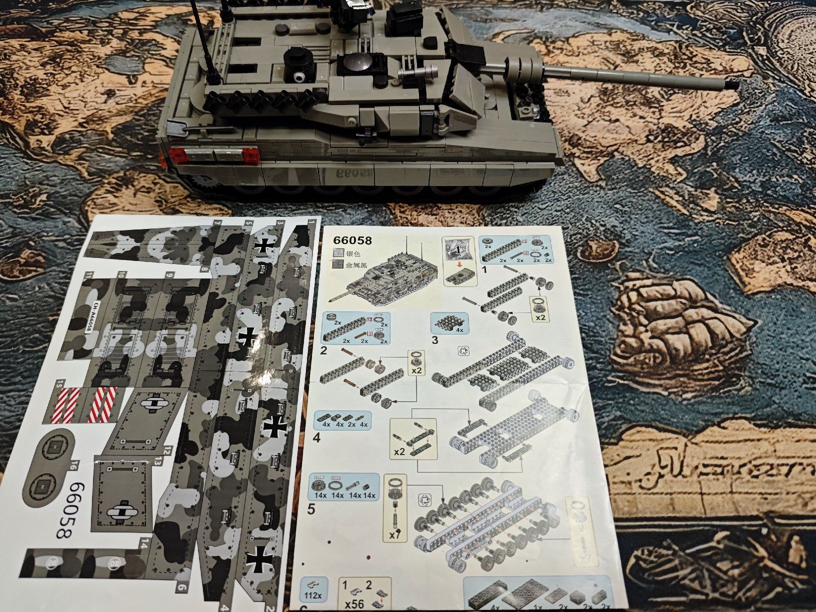 Kit di costruzioni: Klemmbausteine Panzer NoName Marke – Usato da Wittenbach venduto da stefange