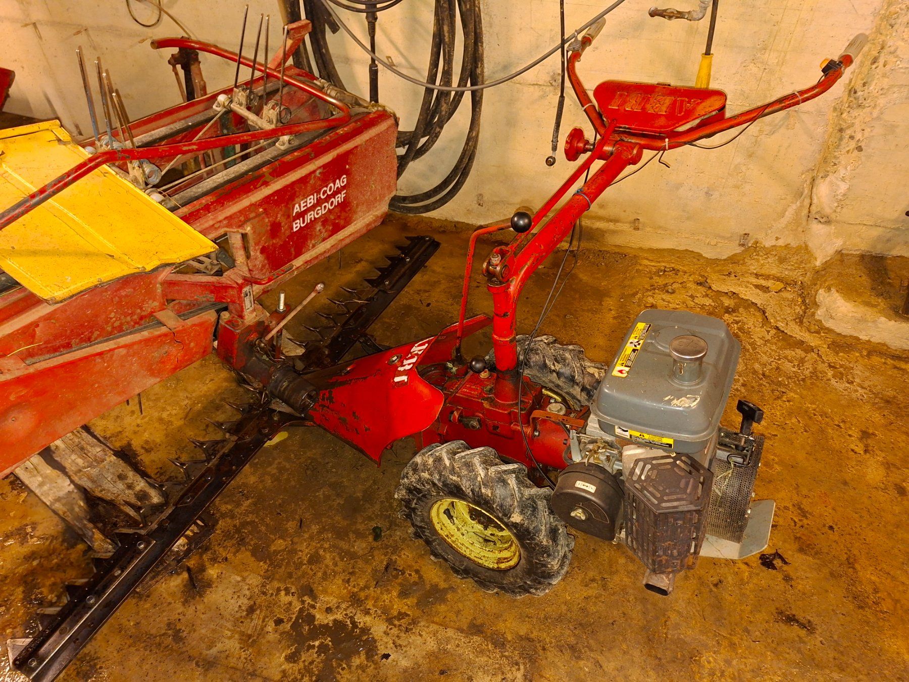 Aebi Tutte le macchine: Motormäher Aebi 15 – Usato da Wyssachen venduto da bin_57wz 1