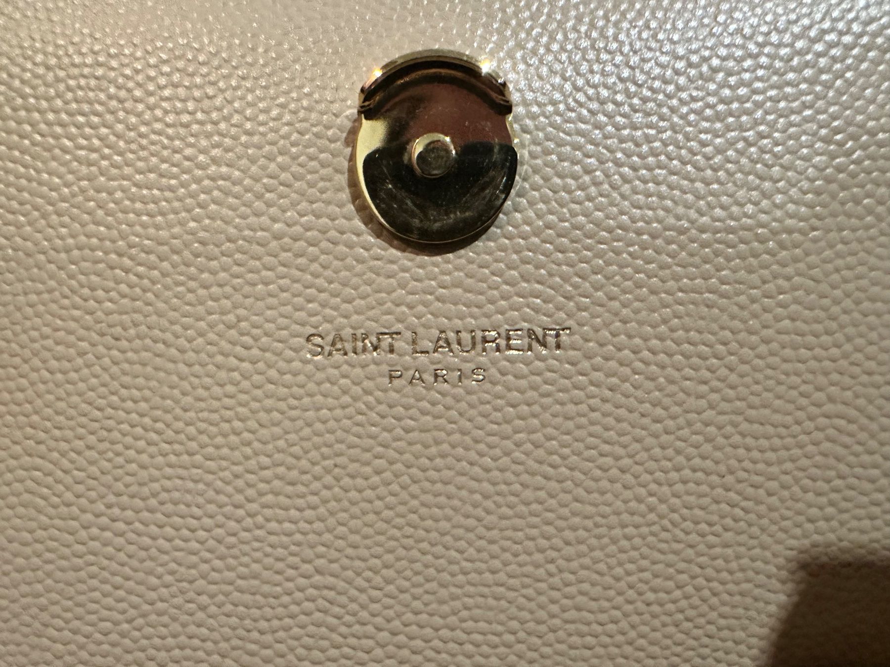 Saint Laurent Borse da donna: Saint Laurent Kate Medium Beige – Usato da Zürich venduto da Eeclat 4