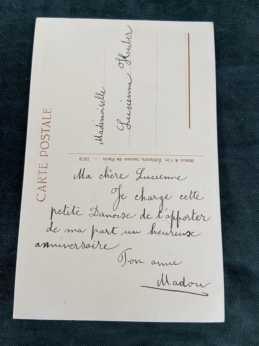 Cartes postales:  EVA PETITE DANOISE Ed. Cabane 5478 – D'occasion à Luzern par waterfront1 1