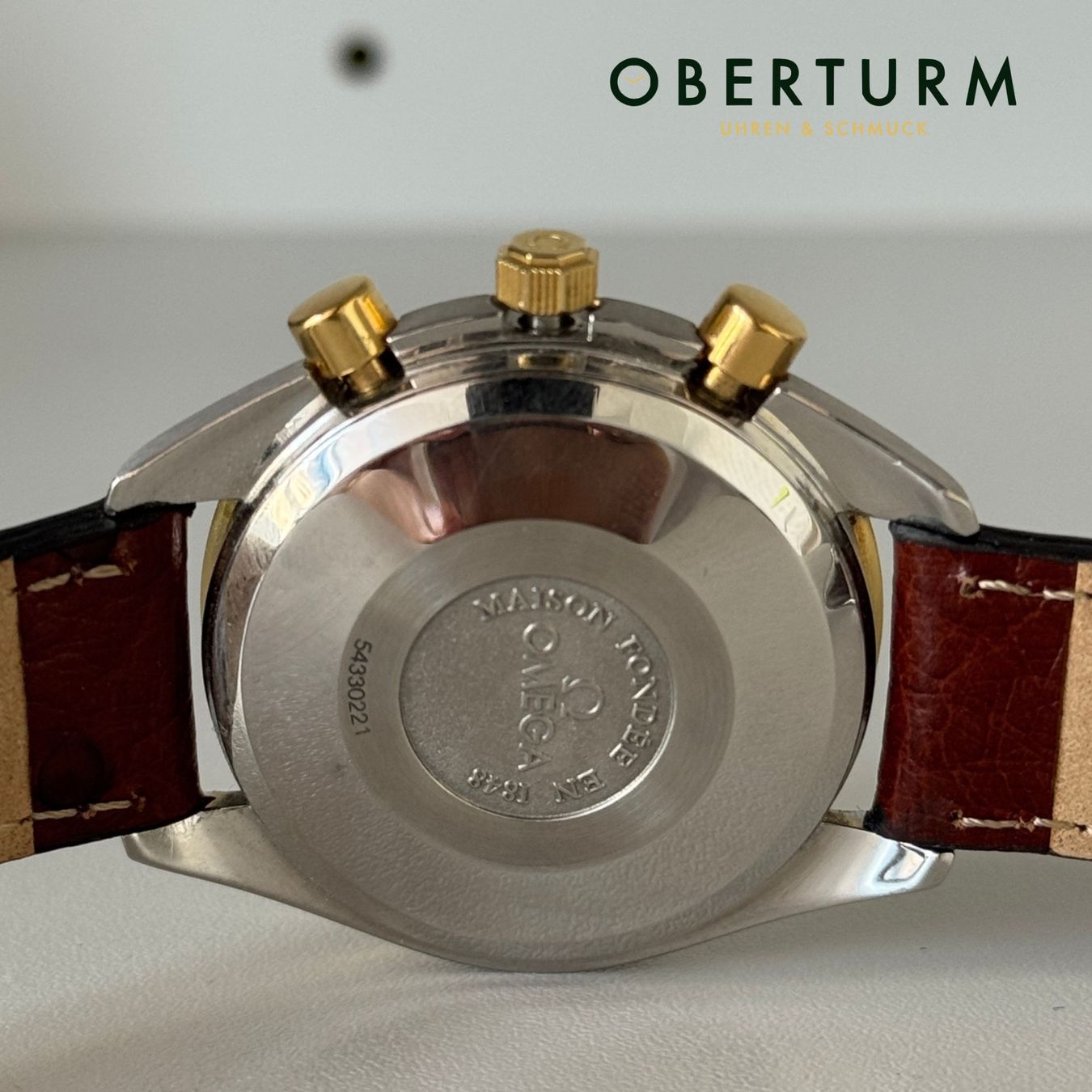 Omega Orologi: Omega Speedmaster Vollkalender Mondphase Ref. 175.0038 – Usato da Brugg AG venduto da Oberturm 3