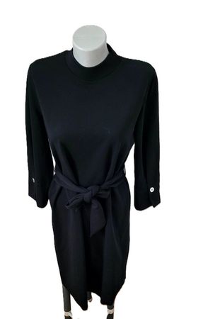 ZARA Kleid Schwarz Gr. S NEU Business Chic
