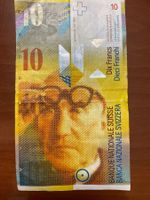 Schweizer Banknote 10 Fr.