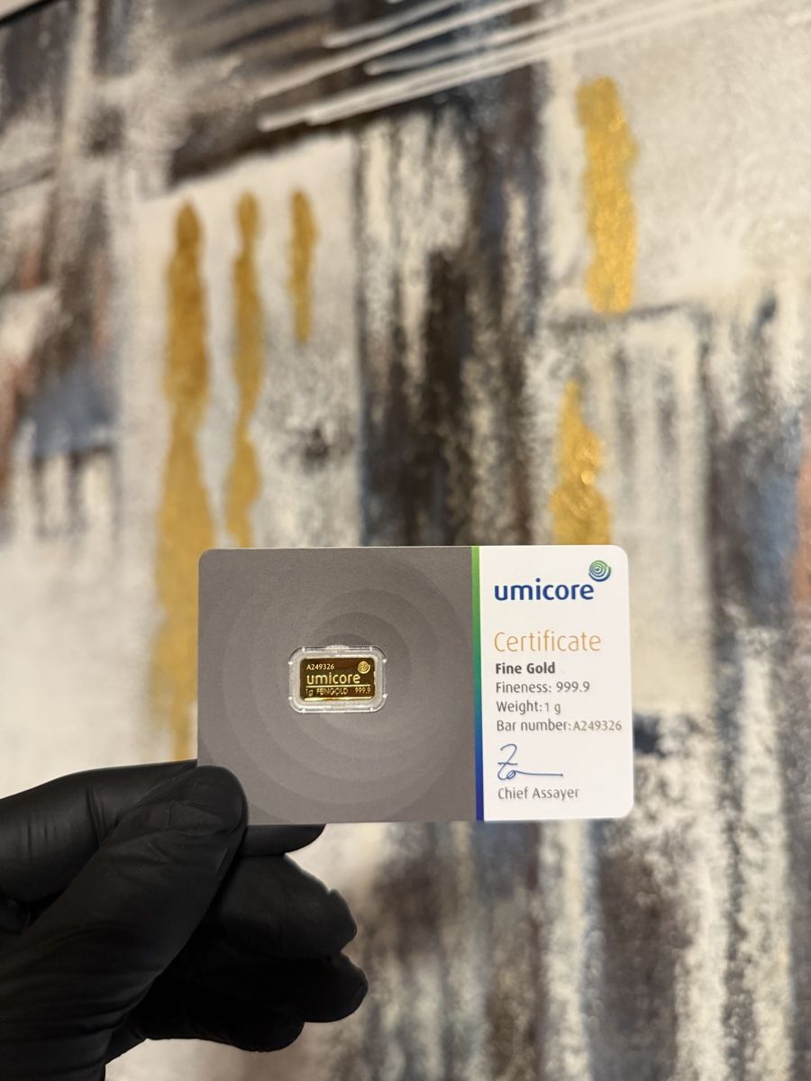 Metalli preziosi: 1g Goldbarren - Umicore – Nuovo (secondo la descrizione) da Reichenburg venduto da DELLON