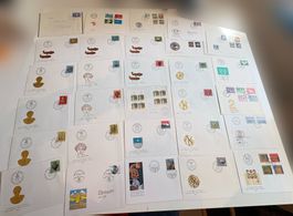 FDC HELVETIA LOT