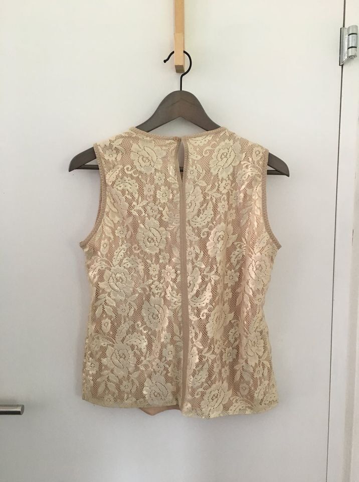 Zara Top: Haut doré Zara – Usato da Colombier VD venduto da jaredein 1