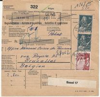 Begleitadresse, 1961, Brig über Basel 17