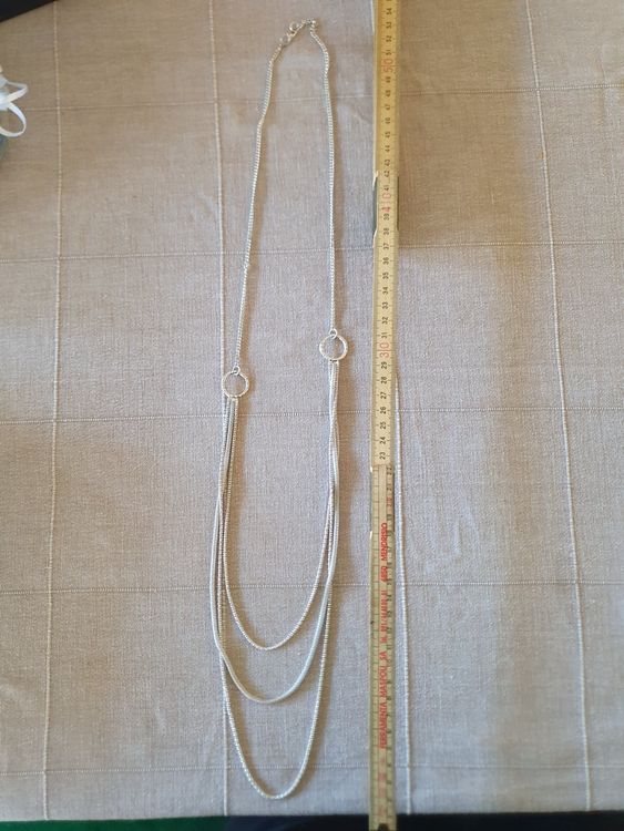 Collana Lunga Natalizia Con Campana E Nappa Di Campanellini – Gioiello Pendente A Tema Festa Per Donne, Elegante Accessorio Per Cene E Feste Di Natale