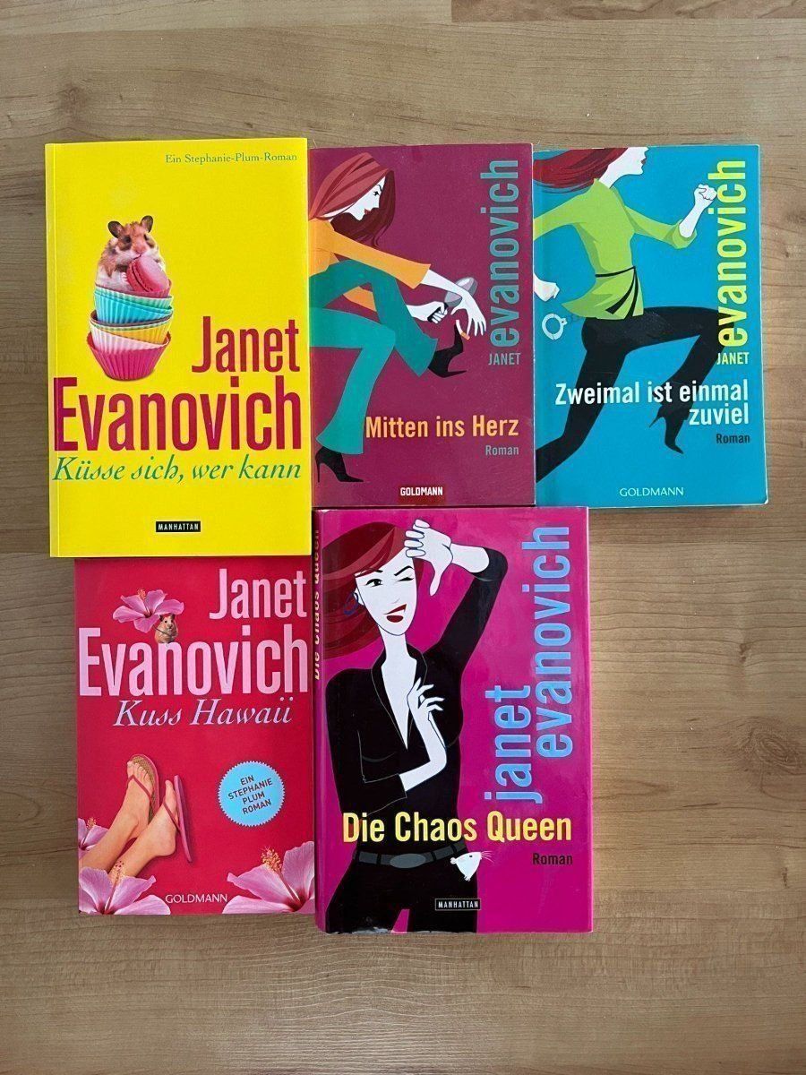 Bücher: diverse Romane von Janet Evanovich – Gebraucht aus Muri b. Bern von SigridW