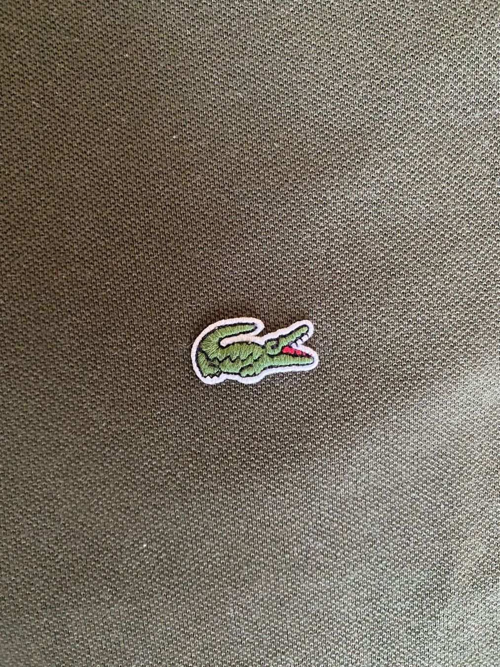 Lacoste Polo-Shirts: Lacoste Polo Green White Yellow L – Gebraucht aus Bettens von loa_y9m6 1