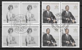 Liechtenstein Viererblockserie 393/399 ET 1965/66