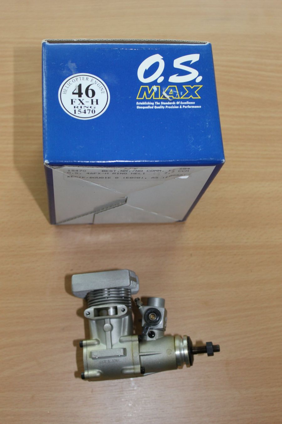 Modellismo RC: Modellmotor O.S.Max 46 FX - H Ring  No. 15470 – Nuovo (secondo la descrizione) da Grosswangen venduto da heus