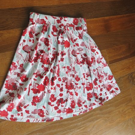 Lana Jupe Gr. XS Farbig mit Blumen
