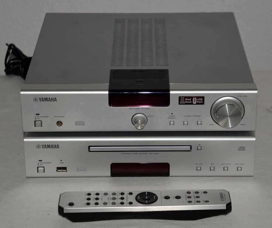 Ampli Stéréo Yamaha R-1330 Avec Tuner – À Réviser / Pour Pièces – Japonais Vintage