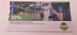 30% Rabatt auf Fägnäscht Indoor-Spielplatz, Rorschach!