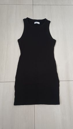 Robe noire Bershka