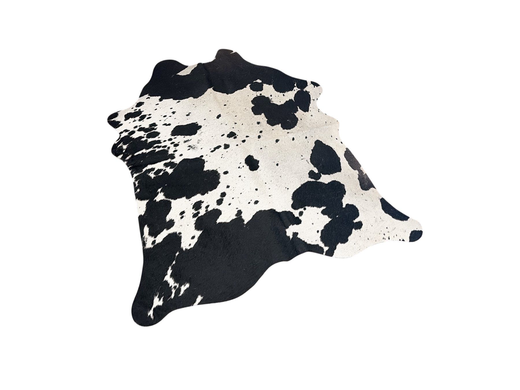 Tapis: echtes Kalbfell black/white – Neuf avec emballage d'origine à Arbedo par patagonialeatherrugs 1