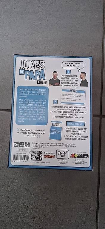 Giochi: jeu  de société le Jokes de Papa – Usato da Ardon venduto da Virgil7