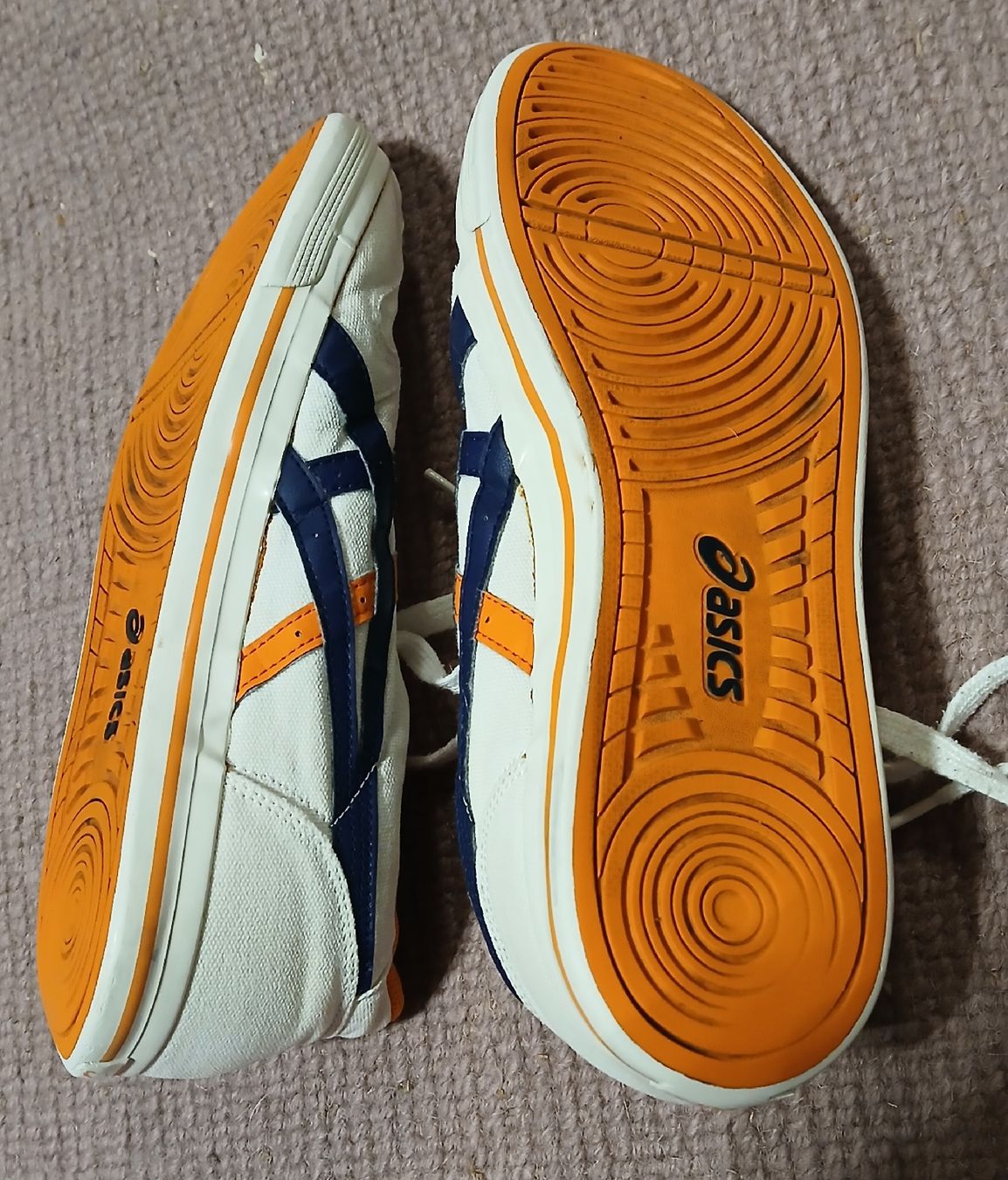 Asics Herrenschuhe: Asics Turnschuhe weiss/orange Grösse 42 – Gebraucht aus Frasnacht von ale_g288 2